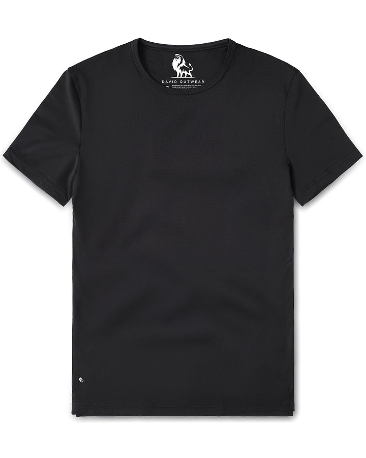 Crew Split-Hem Tee