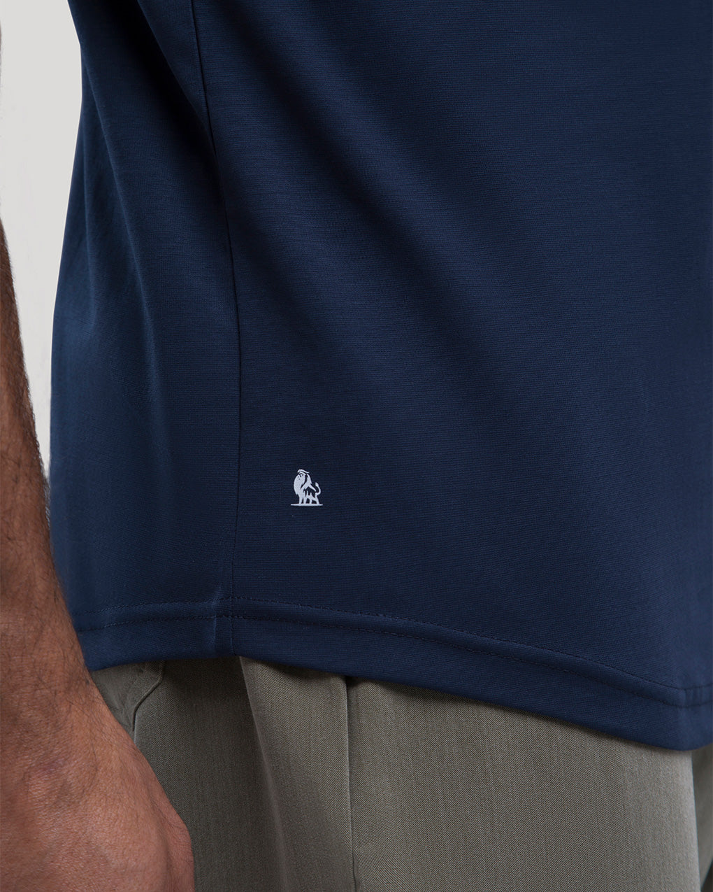 Crew Curve-Hem Tee