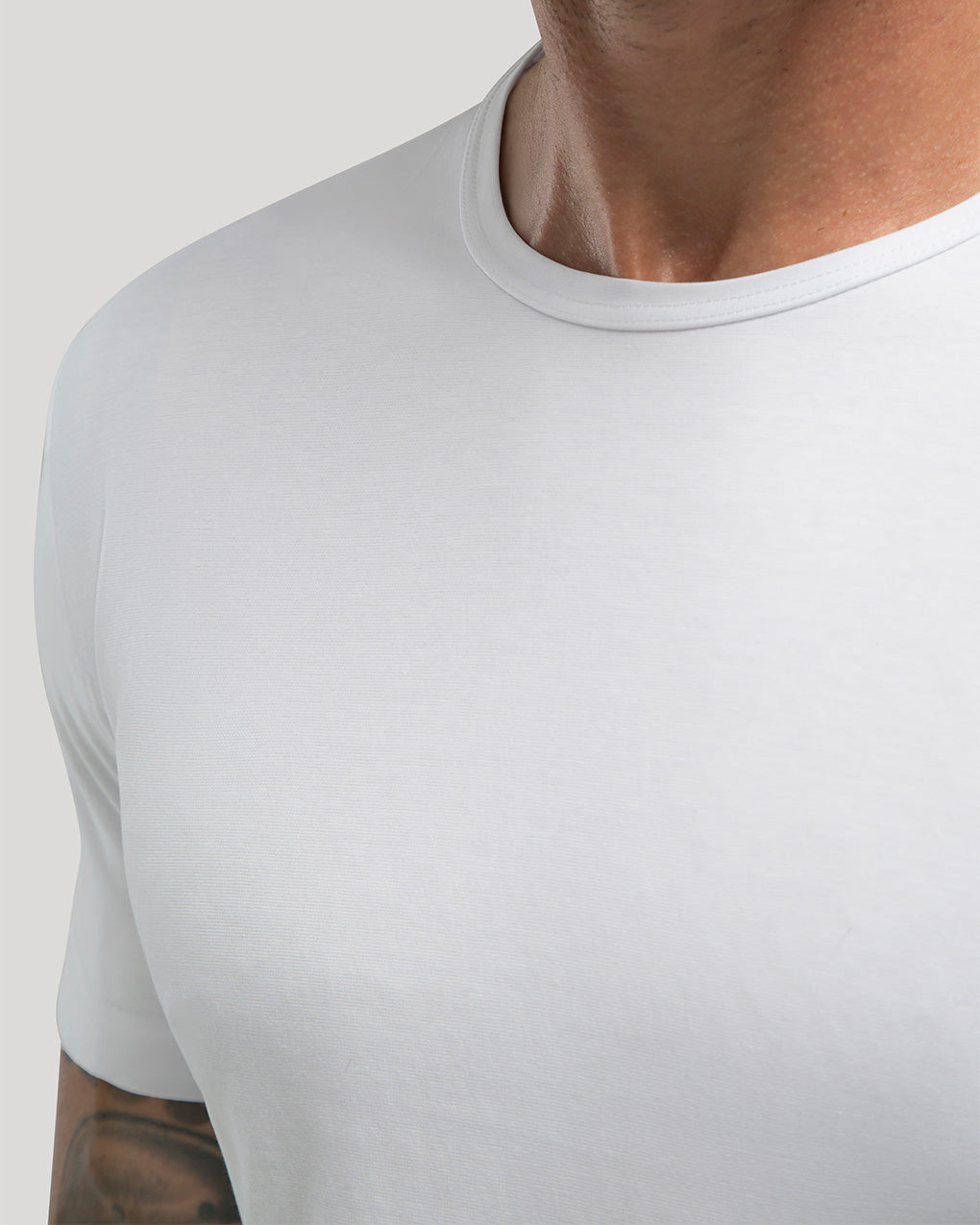 Crew Split-Hem Tee