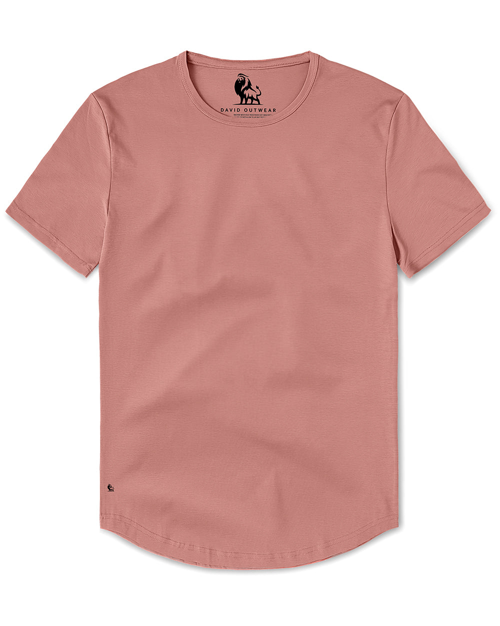 Crew Curve-Hem Tee