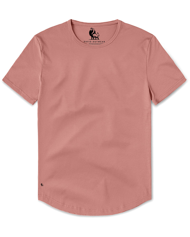 Crew Curve-Hem Tee