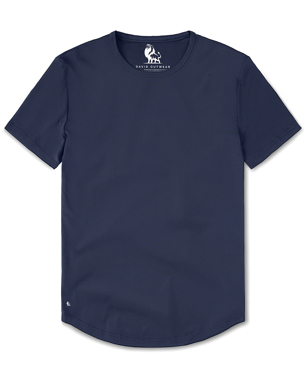 Crew Curve-Hem Tee