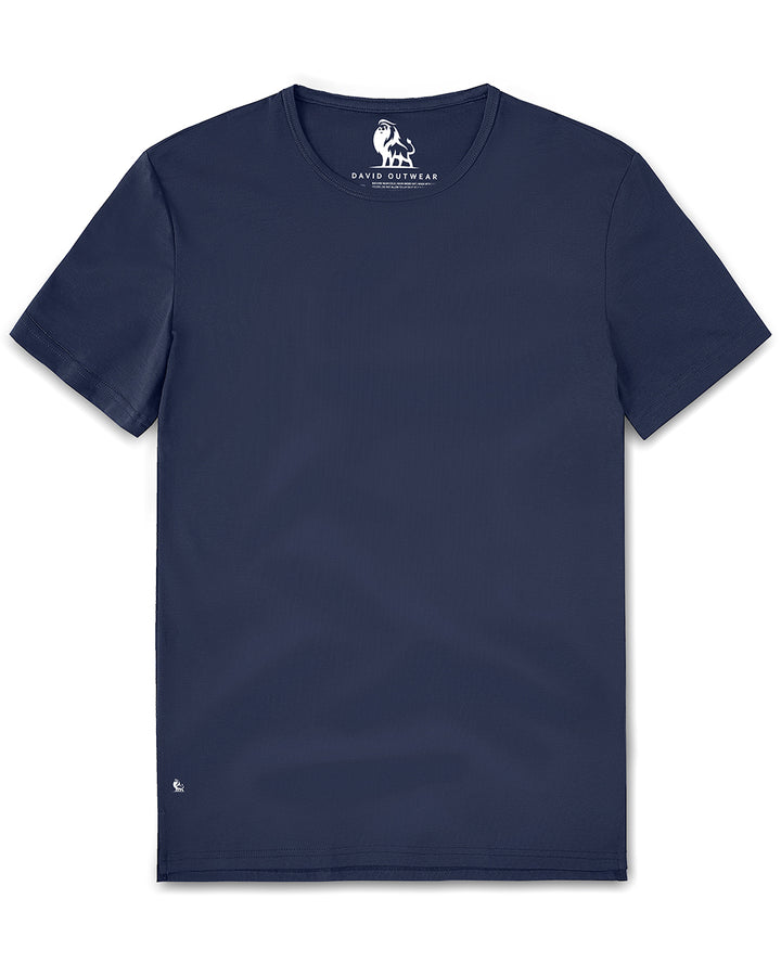 Crew Split-Hem Tee