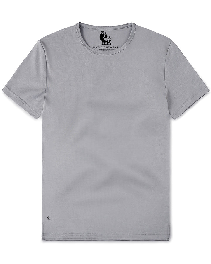 Crew Split-Hem Tee