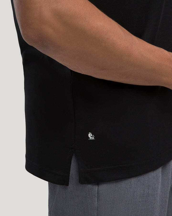 Crew Split-Hem Tee