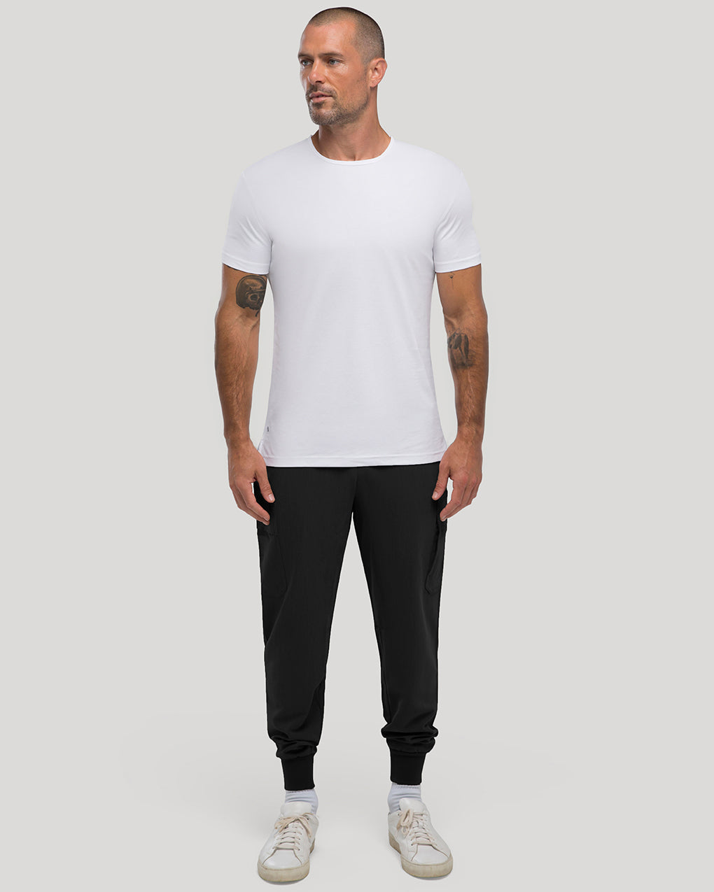 Crew Split-Hem Tee