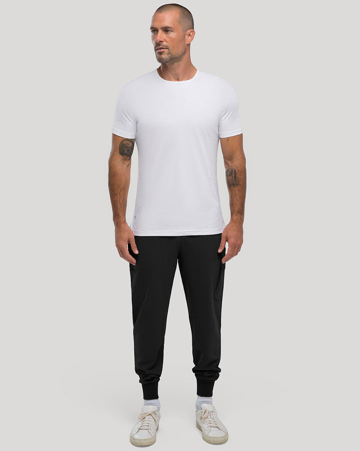 Crew Split-Hem Tee
