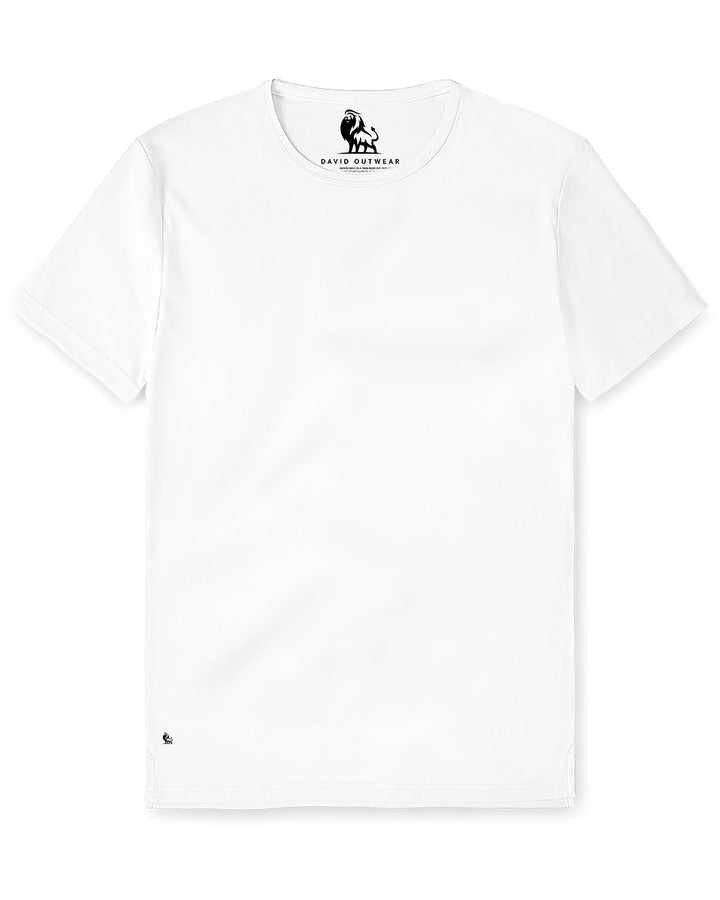 Crew Split-Hem Tee