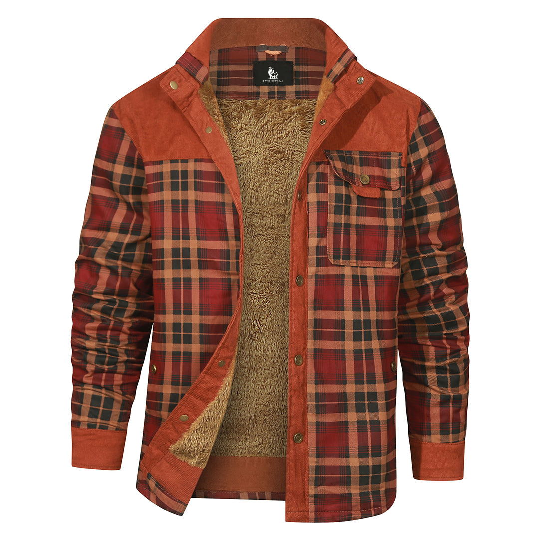 Plaid Shirt Jacket