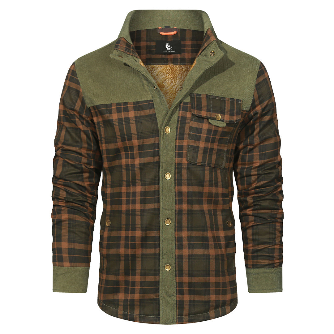 Plaid Shirt Jacket