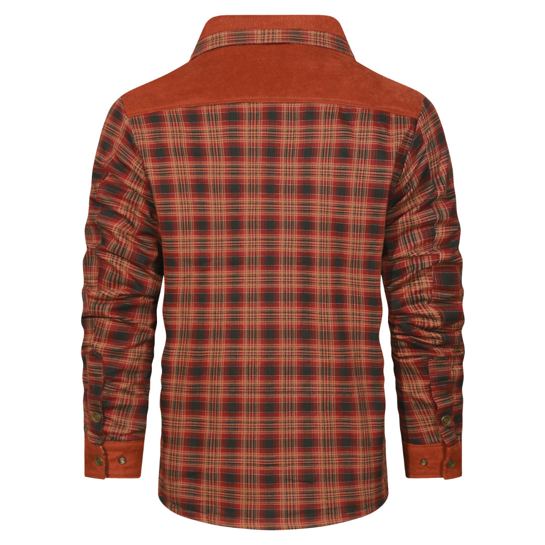 Plaid Shirt Jacket