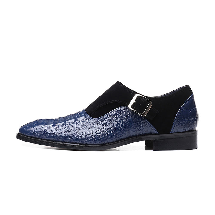 Snake Embossed Dress Shoes