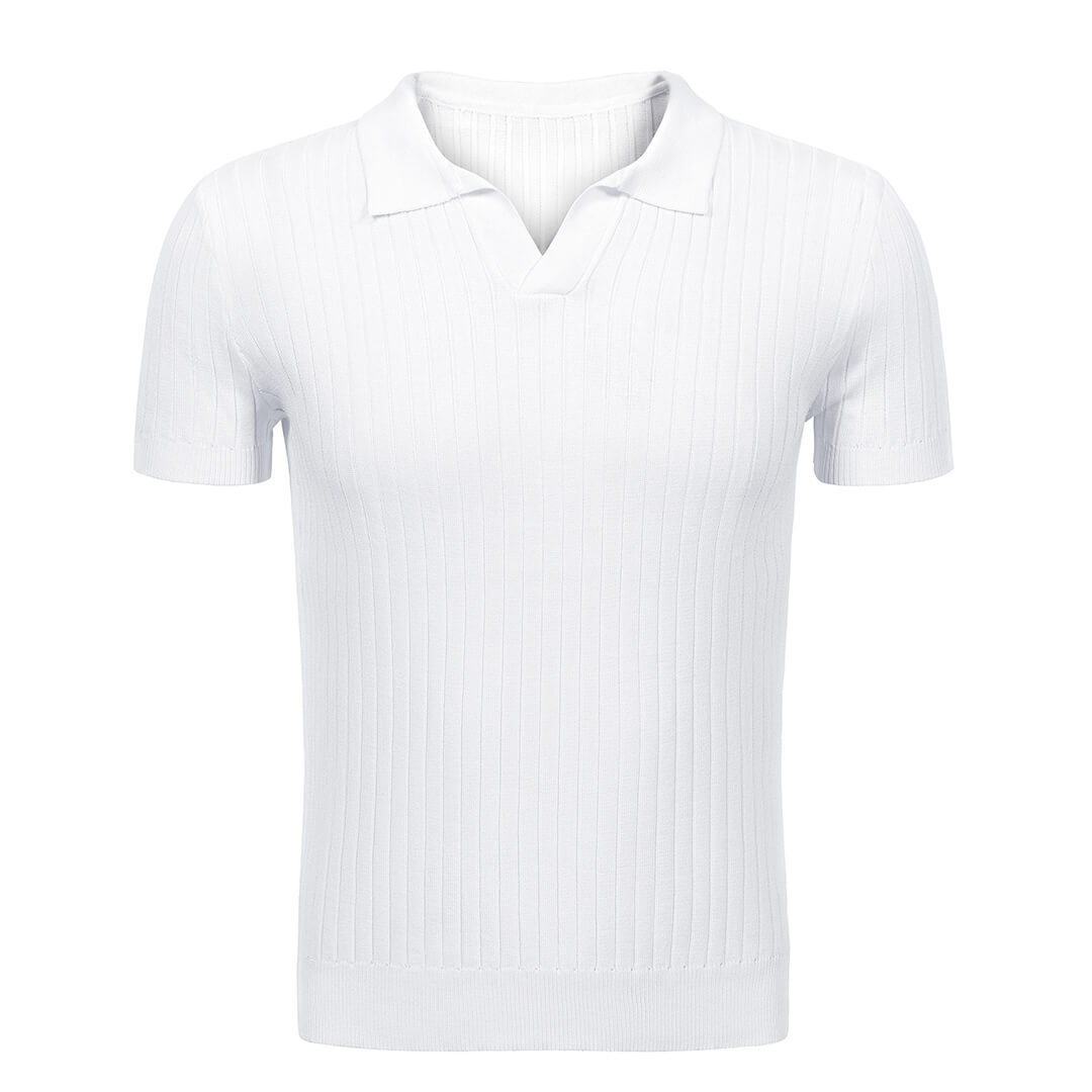 Bahamas Ribbed Polo – David Outwear