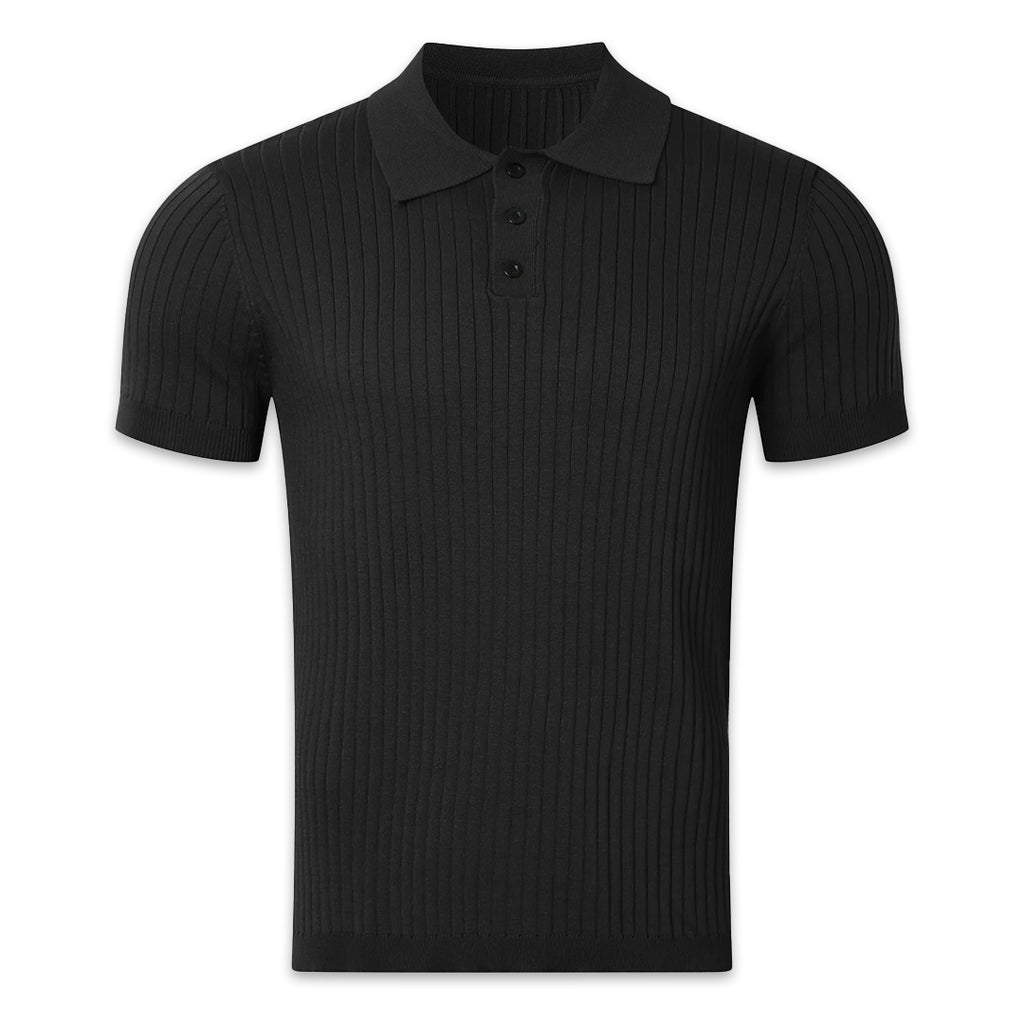 Torino Muscle Fit Knit Polo – David Outwear