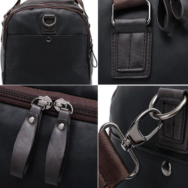 David Outwear Travel Leather Bag
