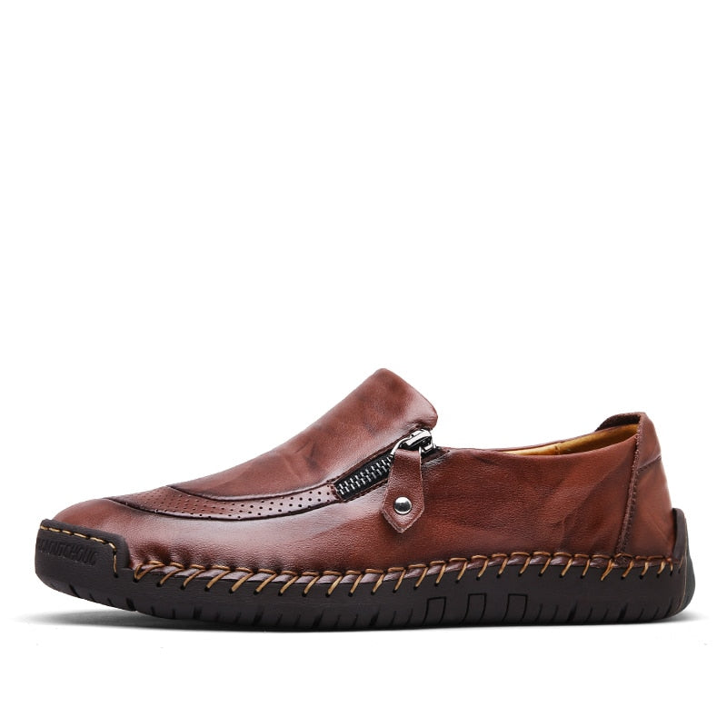 David Outwear Classic Leather Moccasins