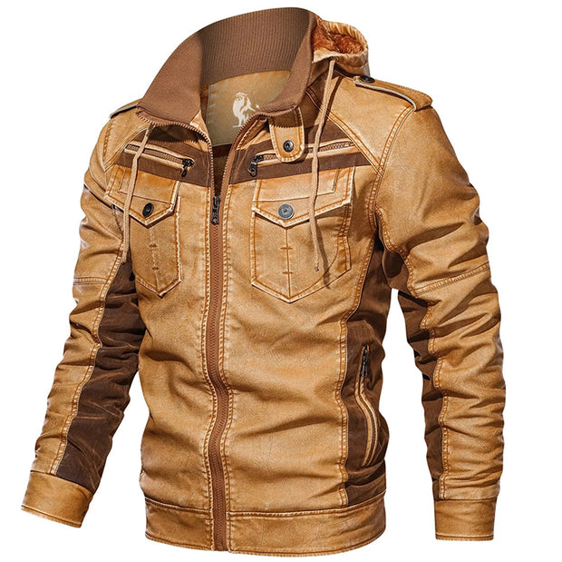 David Outwear Titan Leather Jacket