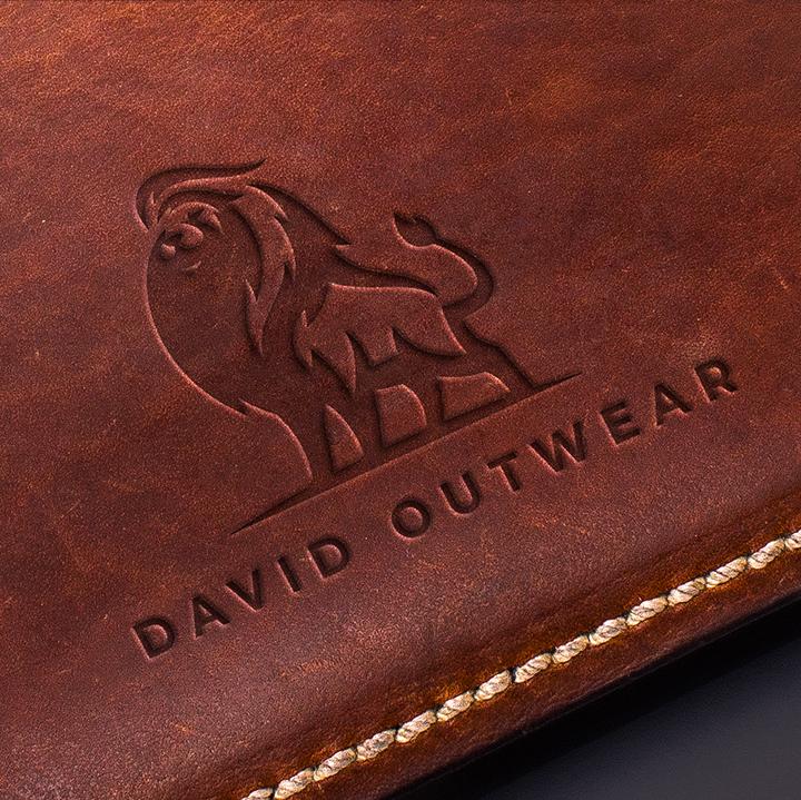 David Outwear Braided Leather Belt